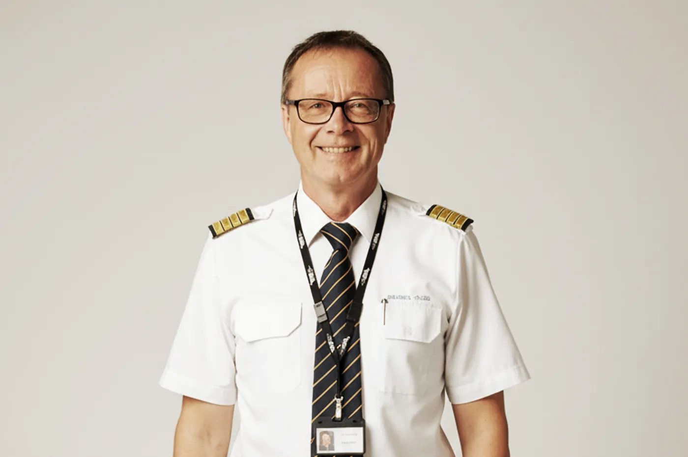 Harry Gruber in Pilotenuniform